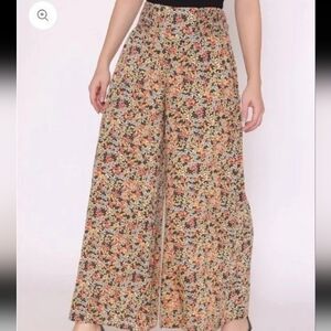 Patrons of Peace Floral Smock Waist Pants